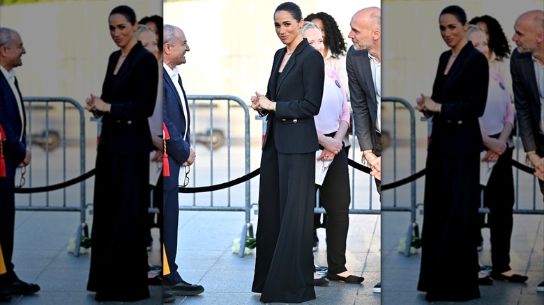 Meghan Markle assiste à l'inauguration du Lost Screen Memorial avant l'ouverture de la 79e Assemblée mondiale de la santé à Genève, en Suisse, en mai 2026.