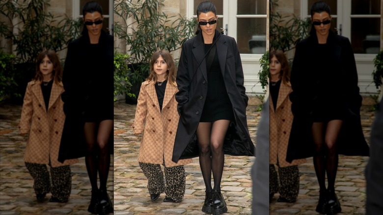 Kourtney Kardashian et Penelope en 2020