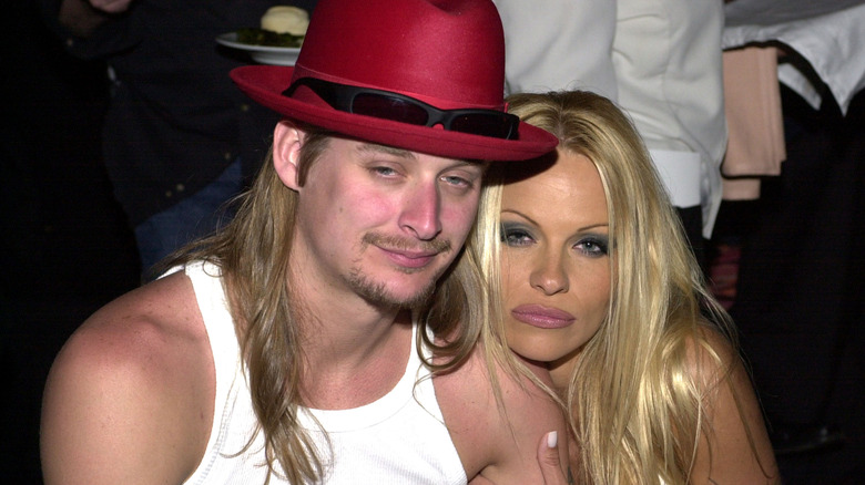 Kid Rock et Pamela Anderson à Las Vegas.