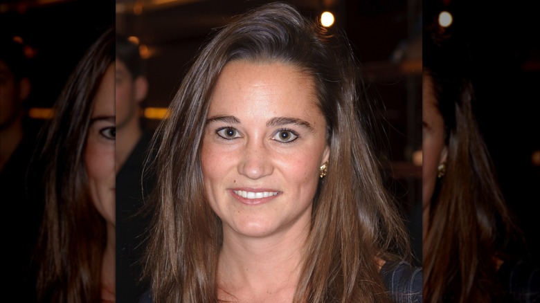 Pippa Middleton avec un eye-liner noir
