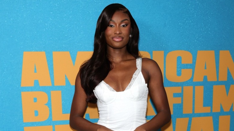 Coco Jones au panel Peacock's Strung: From Script to Screen lors de l'American Black Film Festival 2026 à Miami Beach en mai 2026