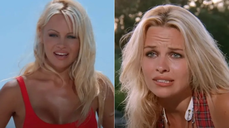 (à gauche) Pamela Anderson dans 