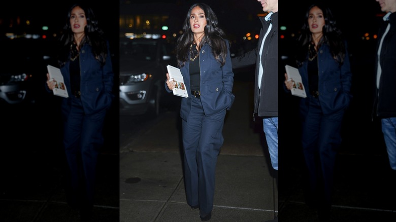Salma Hayek à l'Atelier Jolie à NoHo à New York en mai 2025