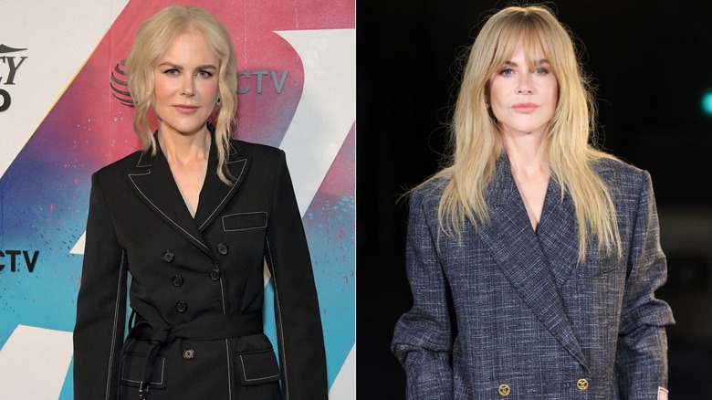 (à gauche) Nicole Kidman lors d'un événement lors du Festival international du film de Toronto 2018 ; (À droite) Nicole Kidman lors de la Fashion Week de Paris 2026
