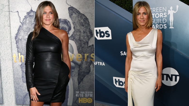 (à gauche) Jennifer Aniston à la première de 2017 de 