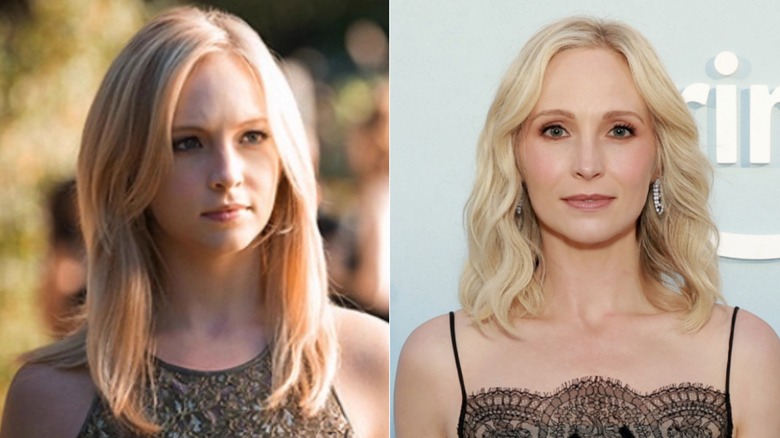 Candice King dans le rôle de Caroline Forbes dans 