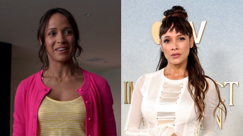 Dania Ramirez dans le rôle de Rosie Falta et dans une robe blanche