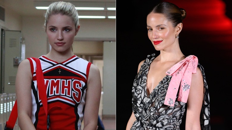 (à gauche) Dianna Agron dans le rôle de Quinn Fabray dans 