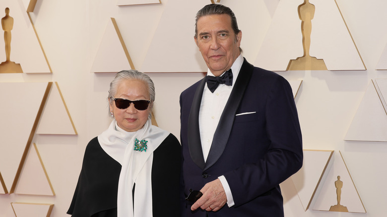 Ciaran Hinds et Hélène Patarot en 2022.